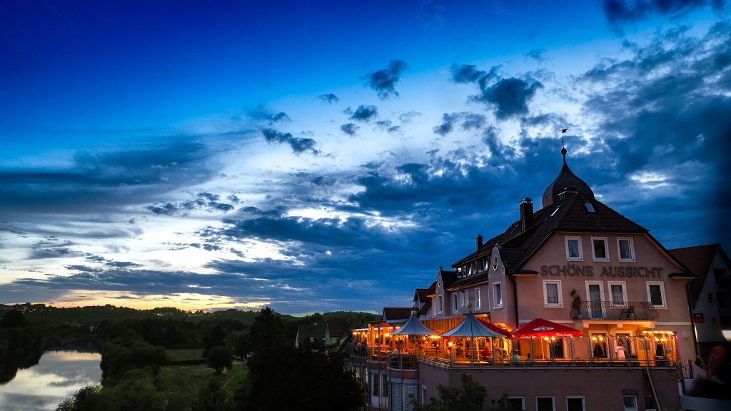 Pinseria/Sonnenterrasse - Neckartreff - Schöne Aussicht - Jagstfeld Bad ...